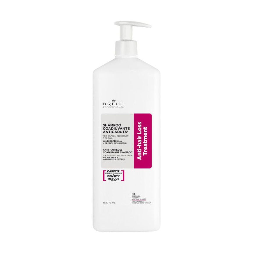 Шампунь Brelil Anti-Hair Loss Treament Coadjuvant Shampoo проти випадіння волосся, 1 л